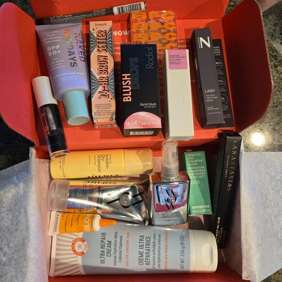 Sephora Other - Allure Beauty Box Bundle Sephora Makeup Skincare Haircare Benefit Naked Sunday